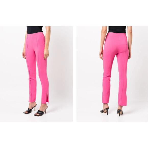cinq a sept Pants - Cinq A Sept Brianne Slim Fit Trousers Hot Pink Size 10